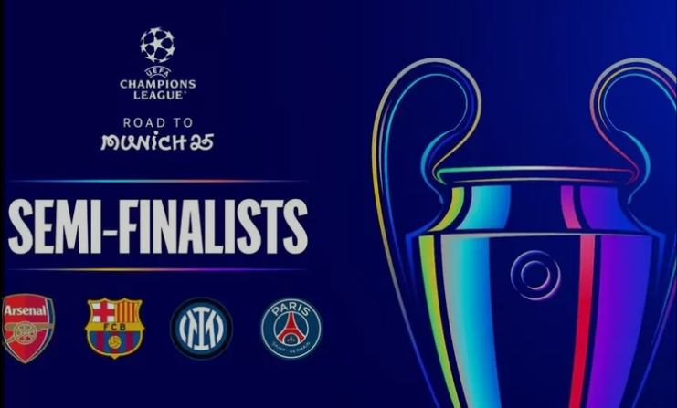 Arsenal dan Inter Milan Susul Barcelona dan PSG ke Semifinal Liga Champions 2025
