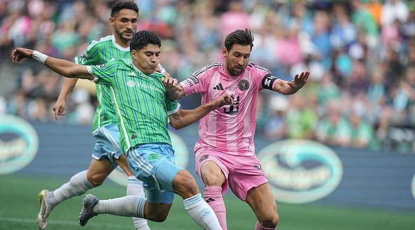 Kejutan di Lumen Field, Seattle Sounders Hentikan Inter Miami 3-0 dan Angkat Piala Liga