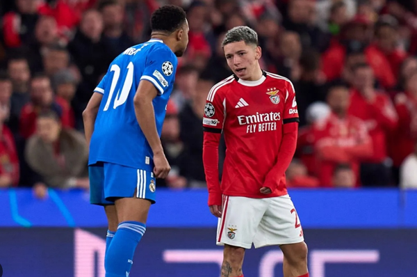 UEFA Skors Gianluca Prestianni Jelang Laga Penentuan di Bernabéu, Benfica Hadapi Defisit dan Badai Kontroversi