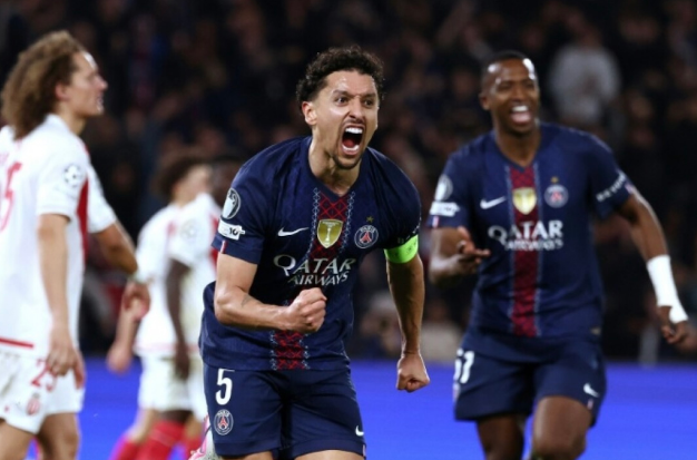 PSG Bangkit, Tahan Gempuran 10 Pemain Monaco, dan Mengamankan Tiket 16 Besar dengan Agregat 5-4