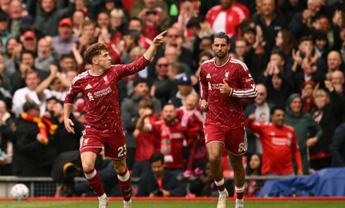 Gol Akhir Victor Munoz Selamatkan Liverpool di Debut Andoni Iraola di Anfield
